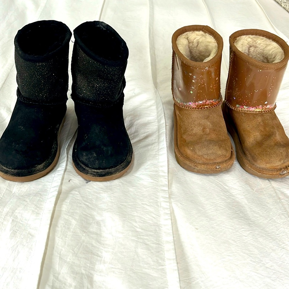 Toddler girl Ugg boot bundle size 11 sparkle